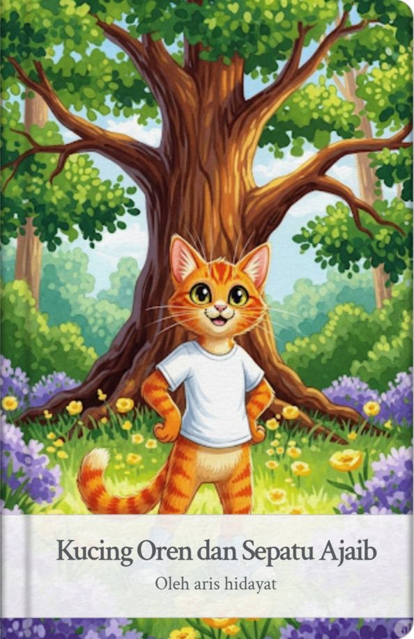 Kucing Oren dan Sepatu Ajaib