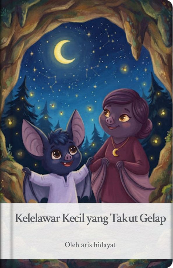 Kelelawar Kecil yang Takut Gelap